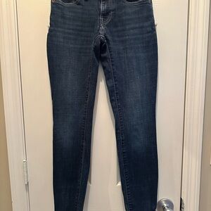 LUCKY BRAND low rise skinny “Lolita” dark blue jeans size 26/2